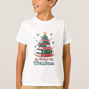Camiseta Tudo Reservado Para O Natal Bibliotecário Amante D