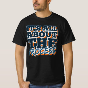 Camiseta Tudo se resume ao processo