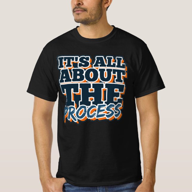 Camiseta Tudo se resume ao processo (Frente)