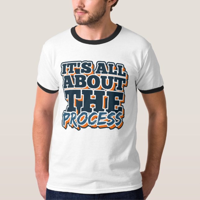 Camiseta Tudo se resume ao processo (Frente)