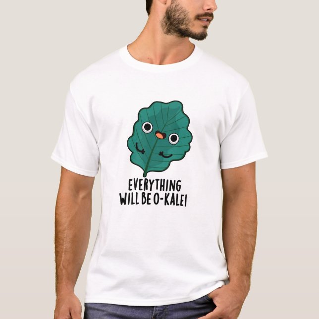 Camiseta Tudo Será Engraçado, Engraçado, Veggie Pun (Frente)