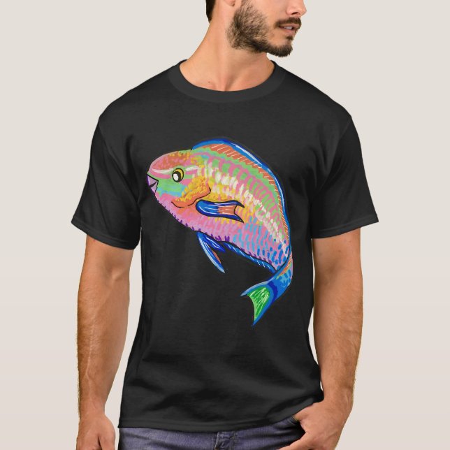 Camiseta Tudo sobre aquele presente de pesca de PLaice (Frente)