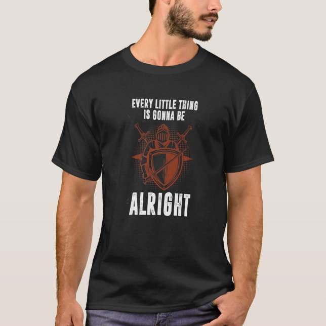 Camiseta Tudo vai ficar bem. (Frente)