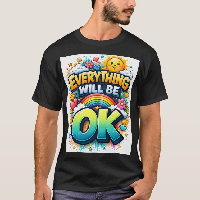 Camiseta Tudo Vai Ficar Bem (Frente)