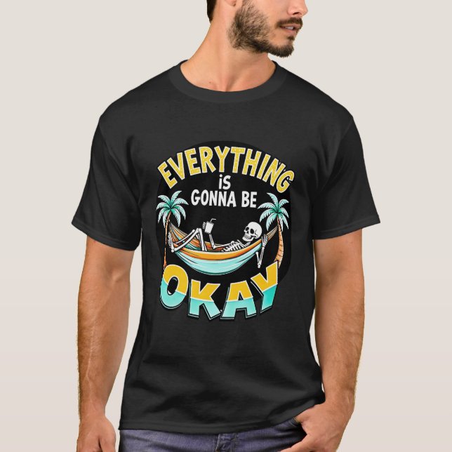 Camiseta TUDO VAI FICAR BEM - Tshirt (Frente)