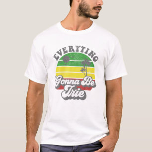 Camiseta Tudo Vai Ser Irie Jamaica Reggae Jamaican Re