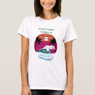Camiseta Tudo Vem em Ondas