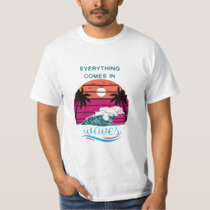 Camiseta Tudo Vem em Ondas