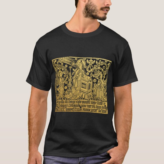 Camiseta Tudor Brass Anunciando Mary Angel (Frente)