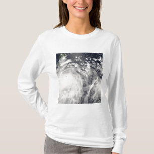 Camiseta Tufão Fengshen sobre as Filipinas