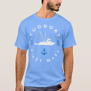 Camiseta Tugboat Barco de velejação de barco à vela Engraça
