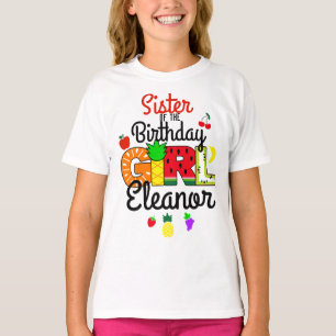 Camiseta Tuitti Fruity Sister of the Birthday Girl