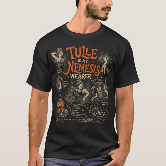 Camiseta Tule é minha némesis (Frente)