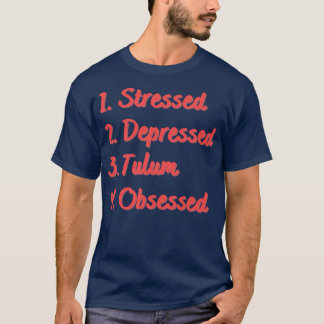 Camiseta Túlio Deprimido Estressado Obcecado