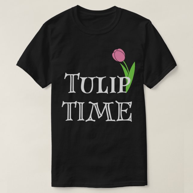 Camiseta Tulip Festival Pella Iowa 1 (Frente do Design)