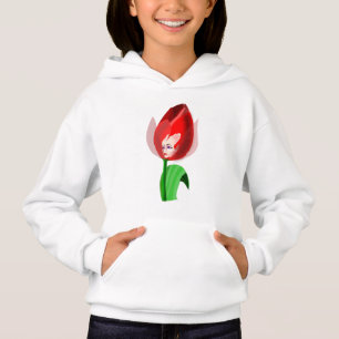 Camiseta Tulip Girl Hoodie
