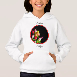 Camiseta Tulip Painting - Arte Flor Original