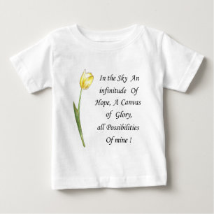 Camiseta Tulipa Amarela