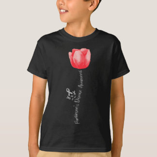 Camiseta Tulipa de Sensibilização para a Doença de Parkinso