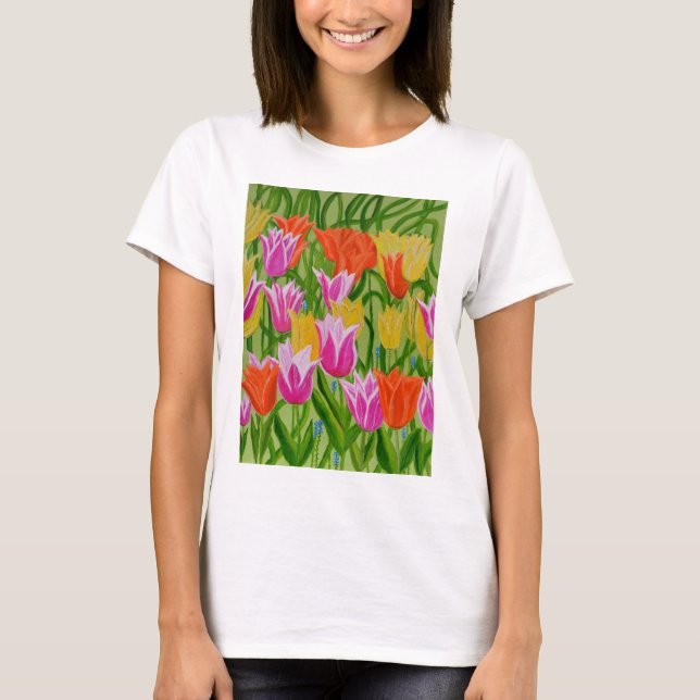 Camiseta Tulipas (Frente)