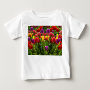 Camiseta Túlipas Brilhantes