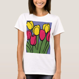 Camiseta Tulipas de primavera
