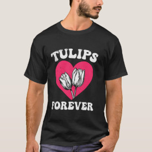 Camiseta Tulipas do Jardim TULIPS para o Jardineiro
