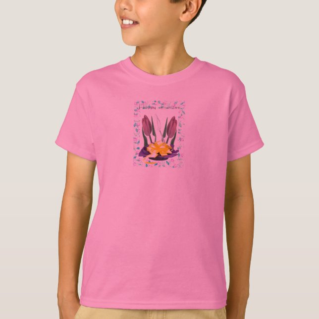 Camiseta Tulipas e Arcos - (Frente)