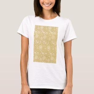 Camiseta Tulipas Selvagens de William Morris, Arte de Flore