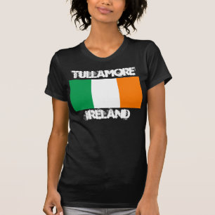 Camiseta Tullamore, Ireland com bandeira irlandesa