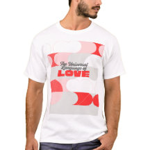 Camiseta TULOL Vermelho Rosa Branco
