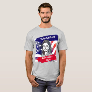 Camiseta Tulsi Gabbard para as eleições de 2020