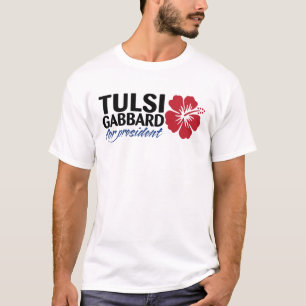 Camiseta Tulsi Gabbard para o presidente