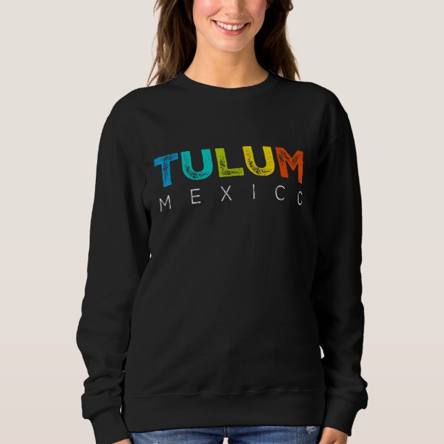Camiseta Tulum Mexico Souvenir (Frente)