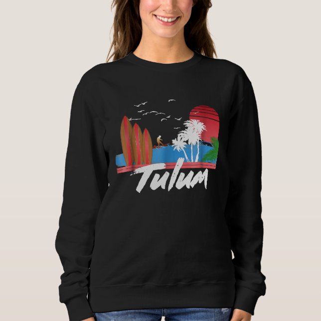 Camiseta Tulum Retro Surf Presente Roupas México (Frente)