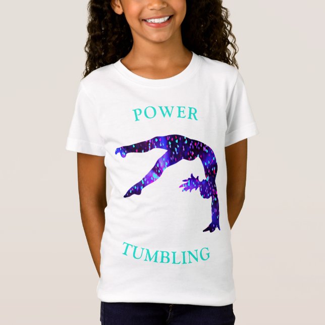 Camiseta Tumbing de energia (Frente)