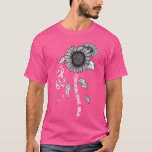 Camiseta Tumor cerebral Cancer de consciência Cancer cerebr