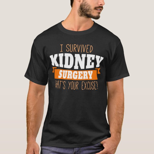 Camiseta Tumor de Sobrevivência do Rim Cancer Sensibilizaçã (Frente)