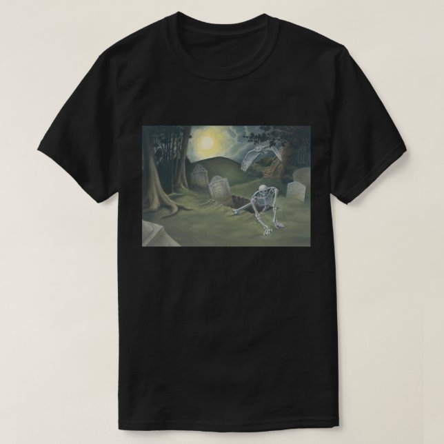 Camiseta Túmulo Aberto (Frente do Design)