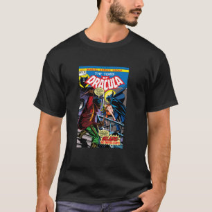 Camiseta Túmulo de lâmina maravilhosa de Dracula Vintage Co