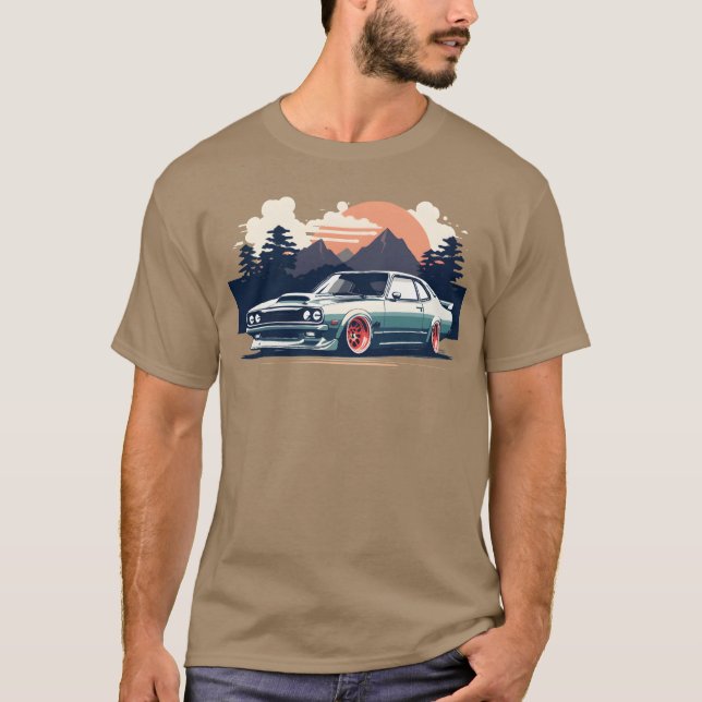 Camiseta Tuned Japan Car boy family (Frente)