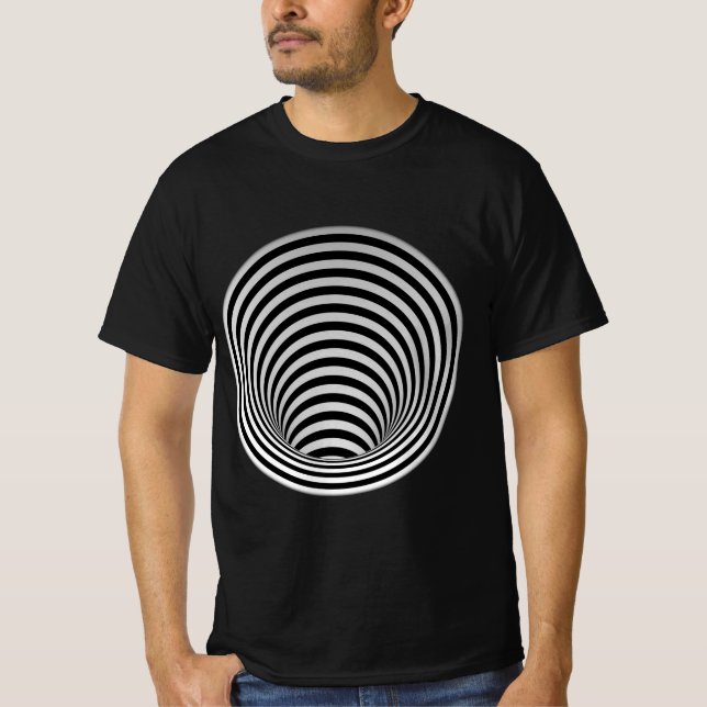 Camiseta Túnel de ilusão óptica (Frente)