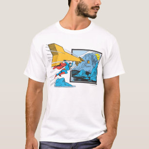 Camiseta Túnel Super-Homem em Rock