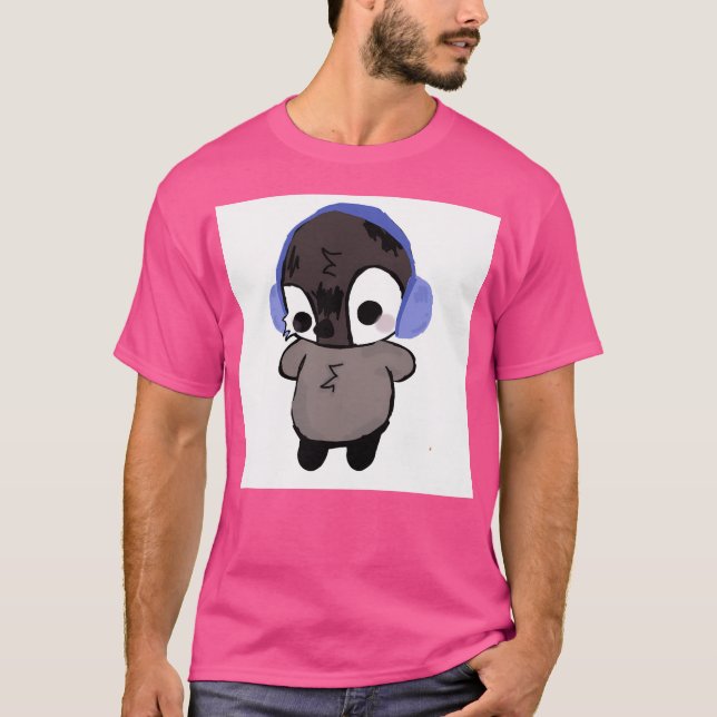Camiseta Tunes de pinguim (Frente)