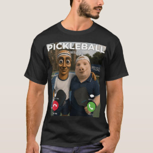 Camiseta Tung Sahur John Pork Pickleball Chamando A Quadra