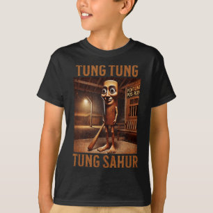 Camiseta Tung Tung Tung Sahur Itália Brainrot Memória