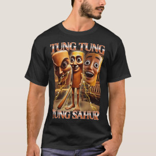 Camiseta Tung Tung Tung Sahur Itália Brainrot Memória