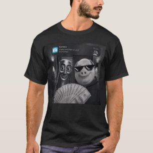 Camiseta Tung Tung Tung Sahur John Pork Meme Brainrot