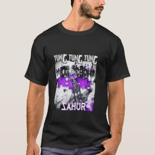 Camiseta Tung Tung Tung Sahur Rotação Cerebral Italiana, E