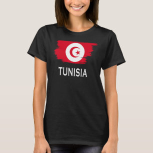 Camiseta Tunísia: Bandeira de Homens Mulheres Crianças T